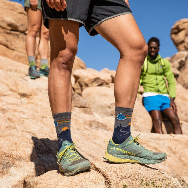 Darn Tough CDT Micro Crew Lightweight Cushioned Socks, Eclipse