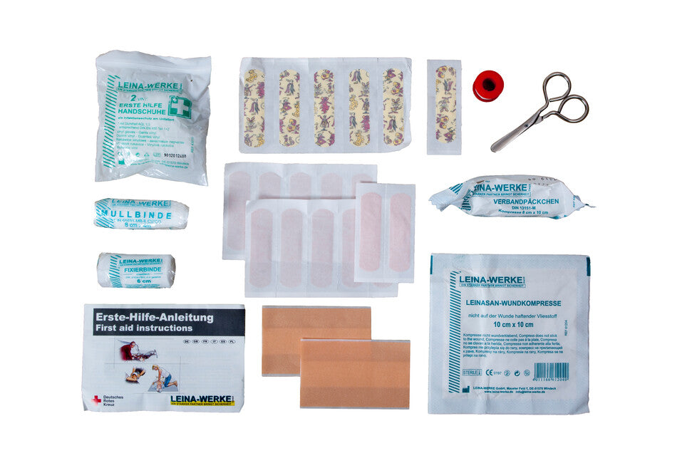 BasicNature Standard First Aid Kit, Nylon Bag
