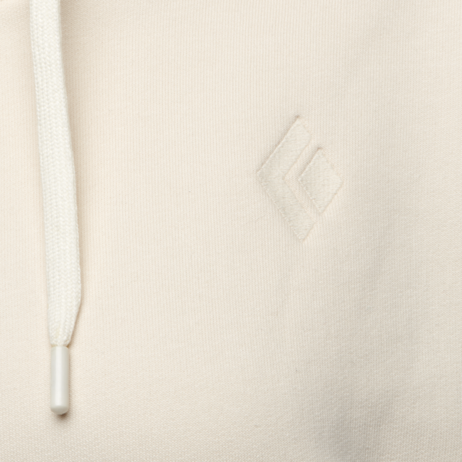 Black Diamond Women's Crop Hoodie, Off White