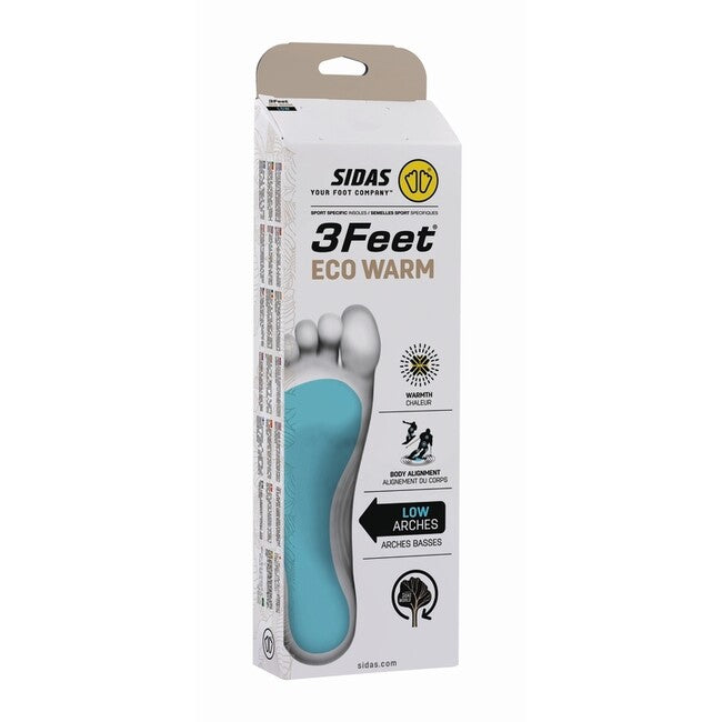 Sidas 3Feet Eco Warm Low Insoles with Support