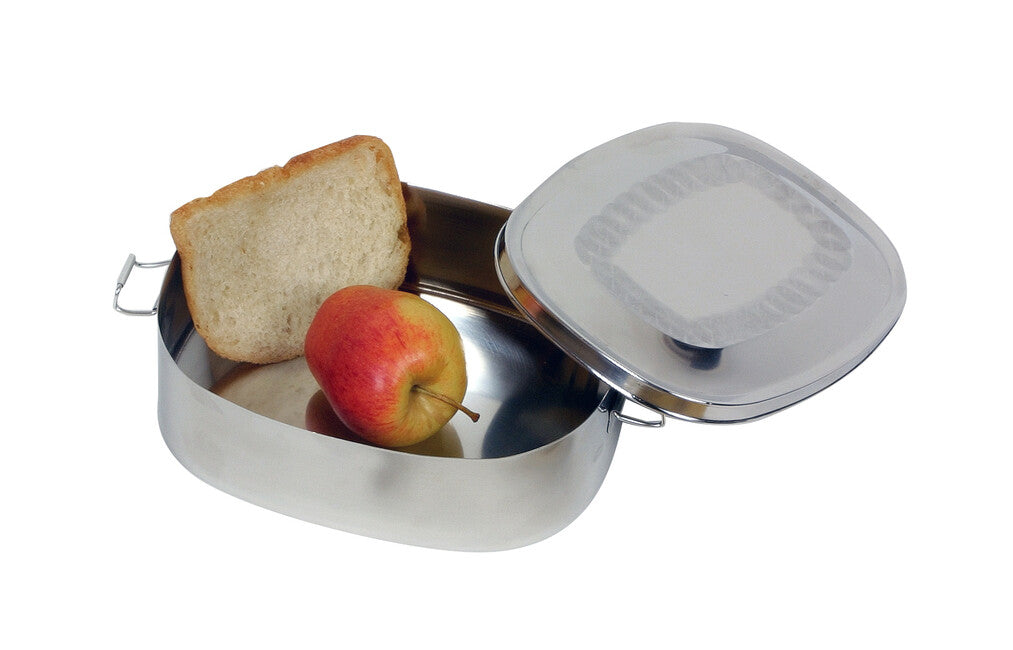BasicNature Lunch Box Stainless Steel 0.45l