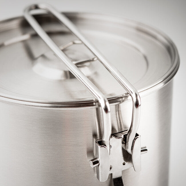 GSI Outdoors Glacier Stainless Steel Pot 1.1 L