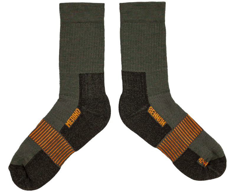 Bennon Merino Trek Socks, Green