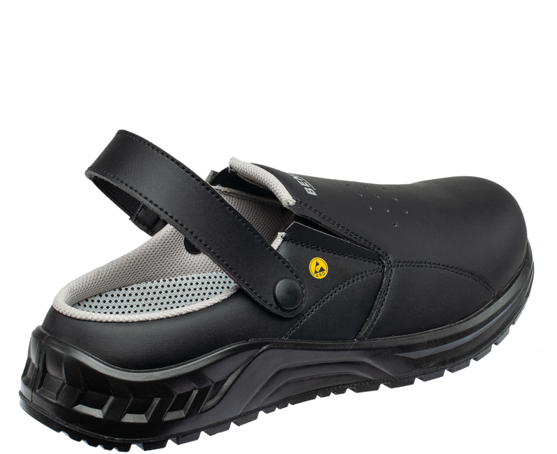 Bennon Work Sandals, Black OB ESD