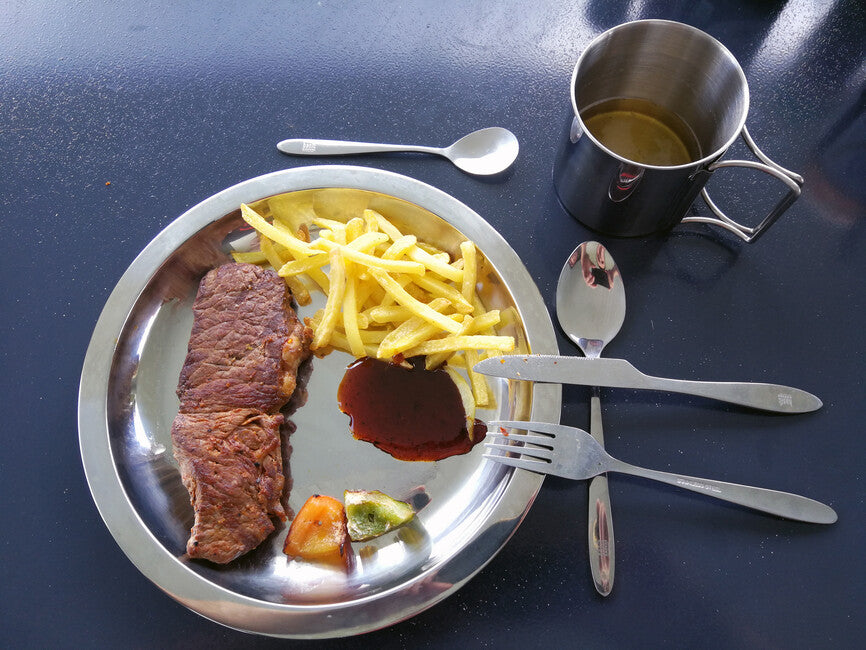 BasicNature Stainless Steel Flat Plate