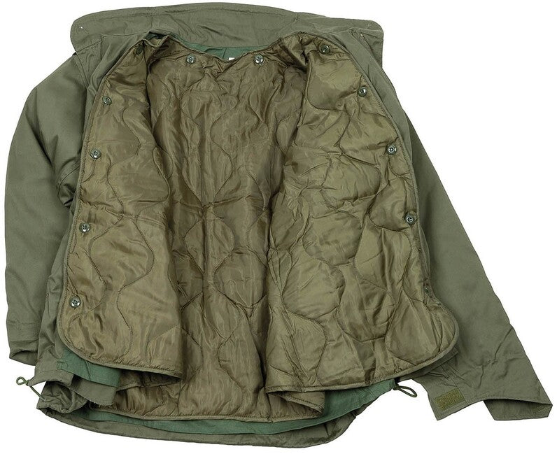 MFH M67 Field Jacket with Detachable Quilted Lining, OD Green