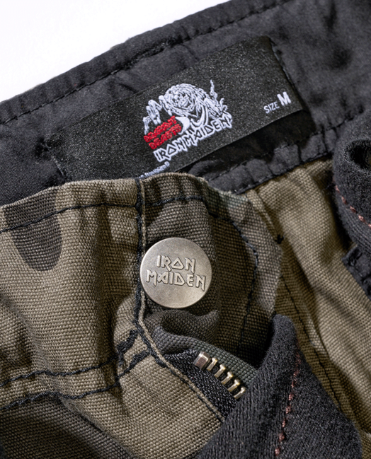 Brandit Iron Maiden Savage Shorts, Dark Camo