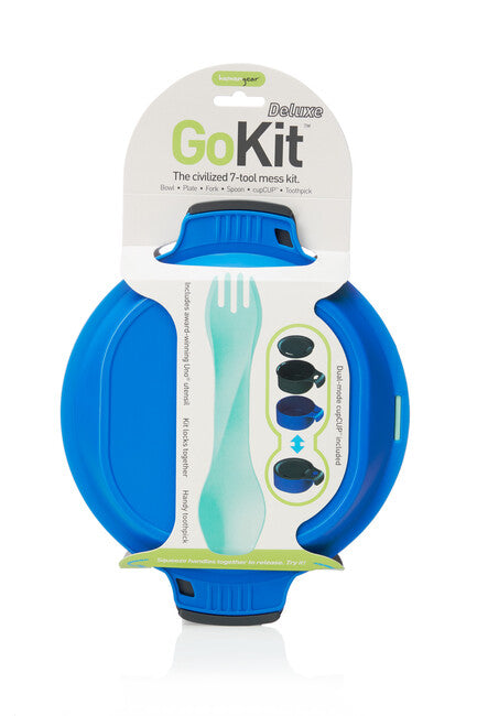 Humangear GoKit Lunch Box Charcoal-Blue Deluxe