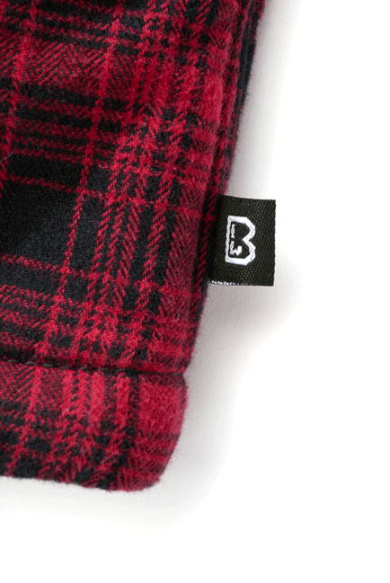 Brandit Classic Sherpa Jacket, Black-Red
