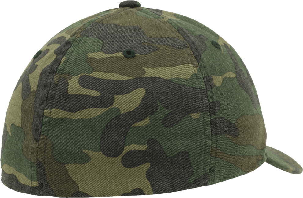 Brandit Flexfit Garment Camo Cap, Woodland