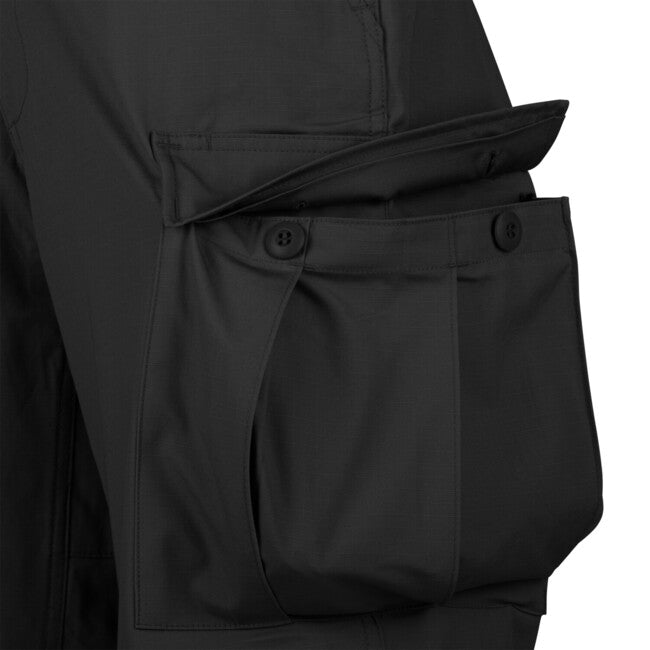 Helikon-Tex BDU Shorts, PolyCotton Ripstop, Black