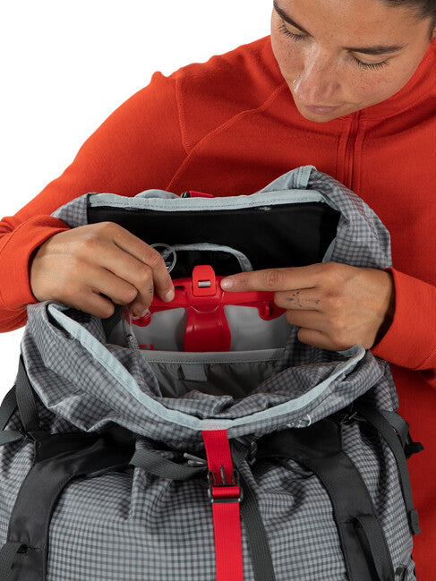 Osprey Ariel Pro 75 Backpack, Silver Lining
