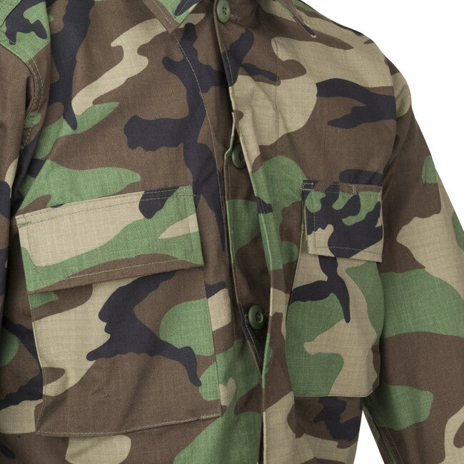 Helikon-Tex BDU Shirt PolyCotton Ripstop US Woodland