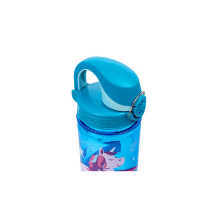Nalgene Grip-n-Gulp Sustain Water Bottle 0.35L, Blue Unicorn