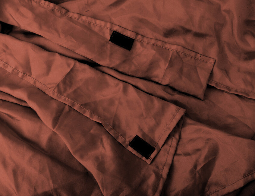 Origin Outdoors Silk Rectangular Sleeping Bag Liner, Burgundy