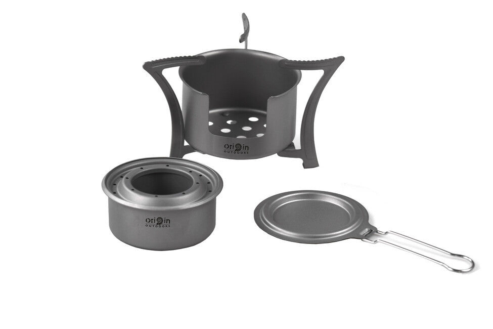 Origin Outdoors Stove Combo Titanium