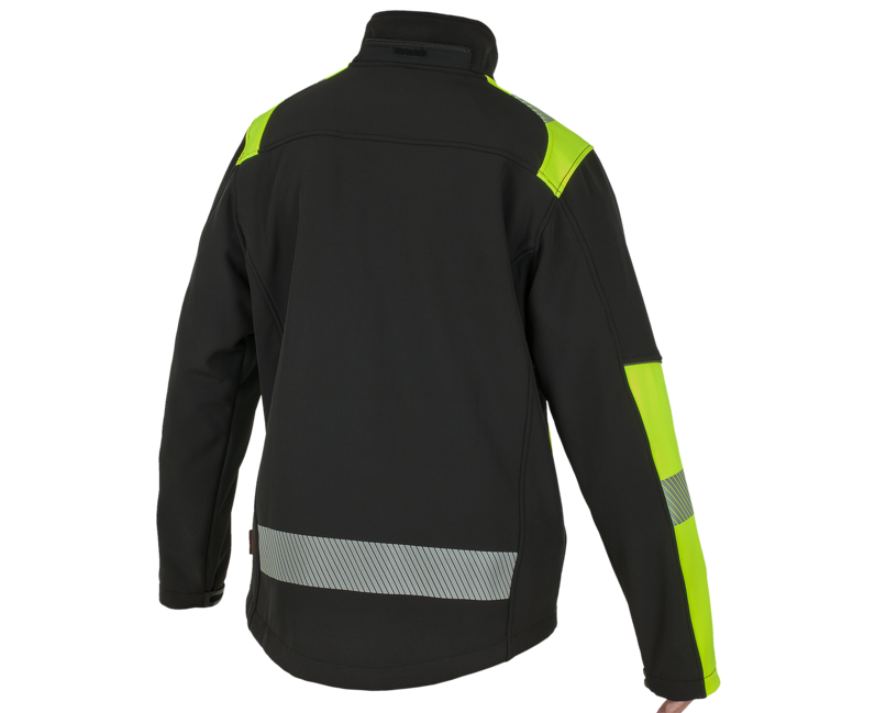 Bennon Reflectos Work Jacket, Black/Yellow