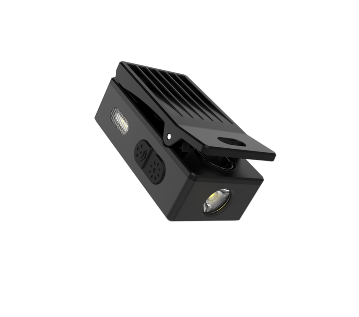 Speras Multifunctional EDC Flashlight with Clip U1, Black