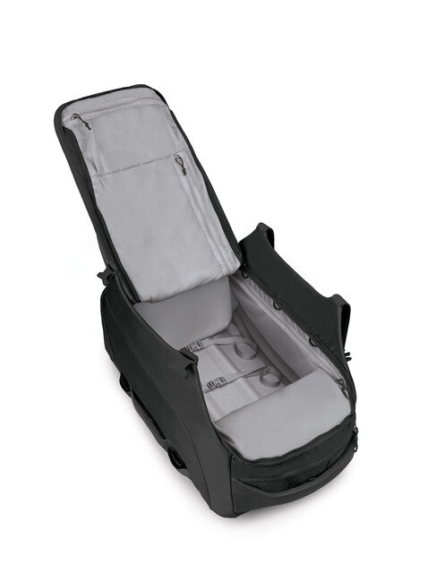 Osprey Shuttle 100 Wheeled Travel Bag, Black