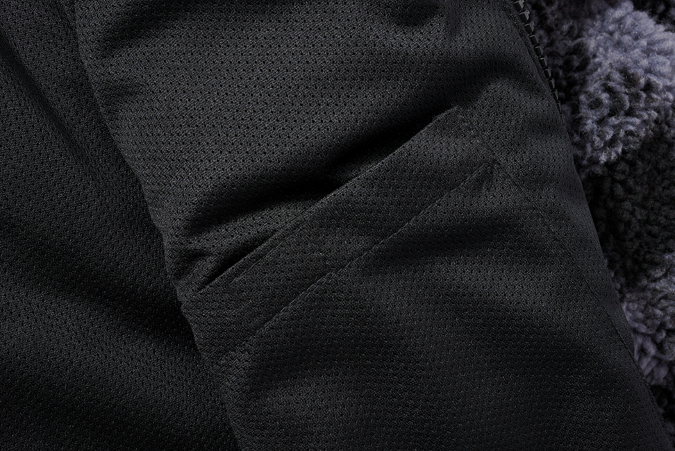 Brandit Teddyfleece Fleece Jacket, Black/Grey