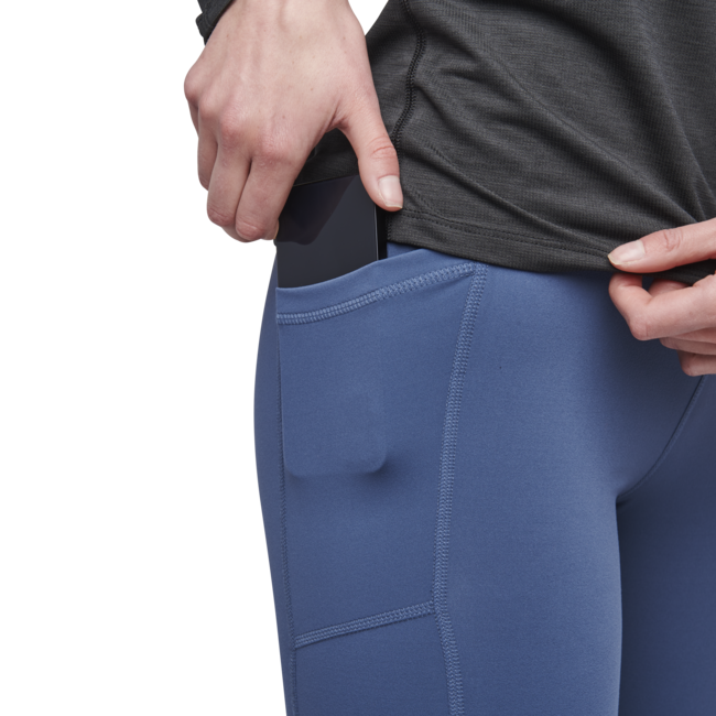 Black Diamond Sessions Women's Leggings, Ink Blue