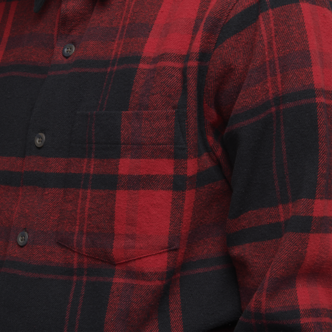 Black Diamond Project Flannel Men's Shirt, Red Rock-Black Plaid