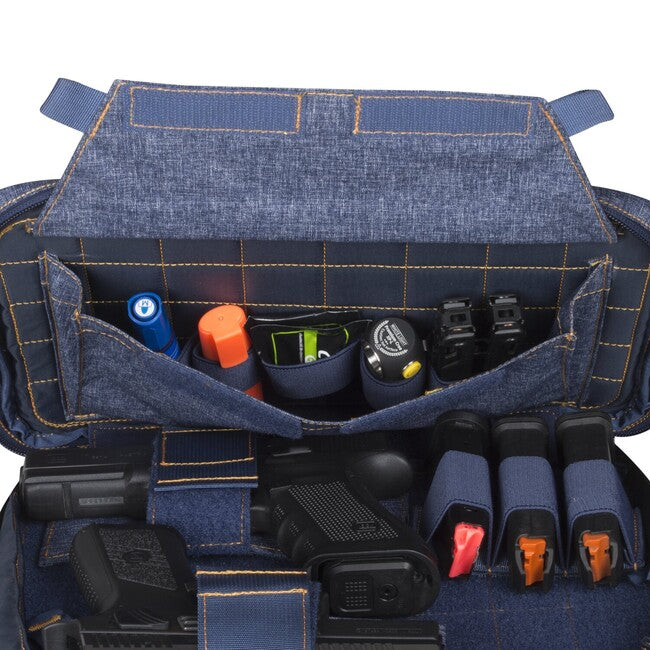Helikon-Tex 2 Pistol Bag, Nylon, Black-Grey Melange