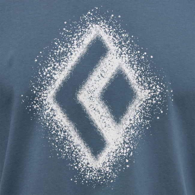 Black Diamond Chalked Up 2.0 Men's T-Shirt, creek blue