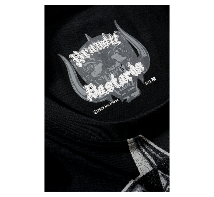 Brandit Motörhead T-Shirt Warpig Print, Black
