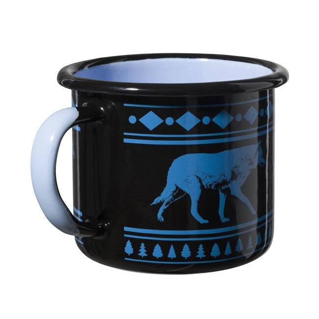 Helikon-Tex Enameled Mug WOLF 0.35L - Blue Edition