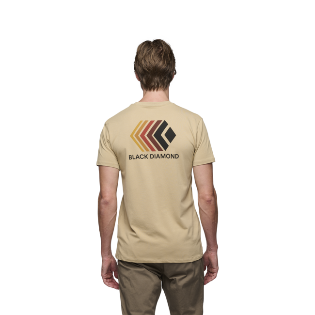 Black Diamond Men's Faded T-Shirt, Khaki