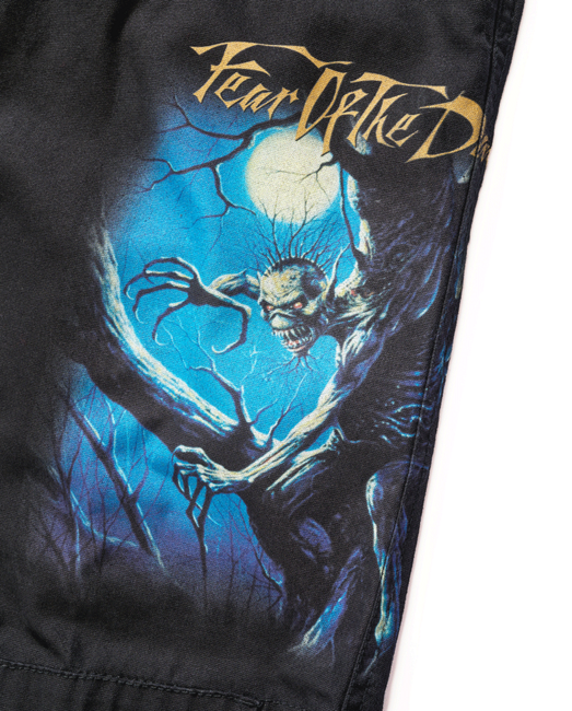 Brandit Iron Maiden Savage Shorts Fear of the Dark, Black