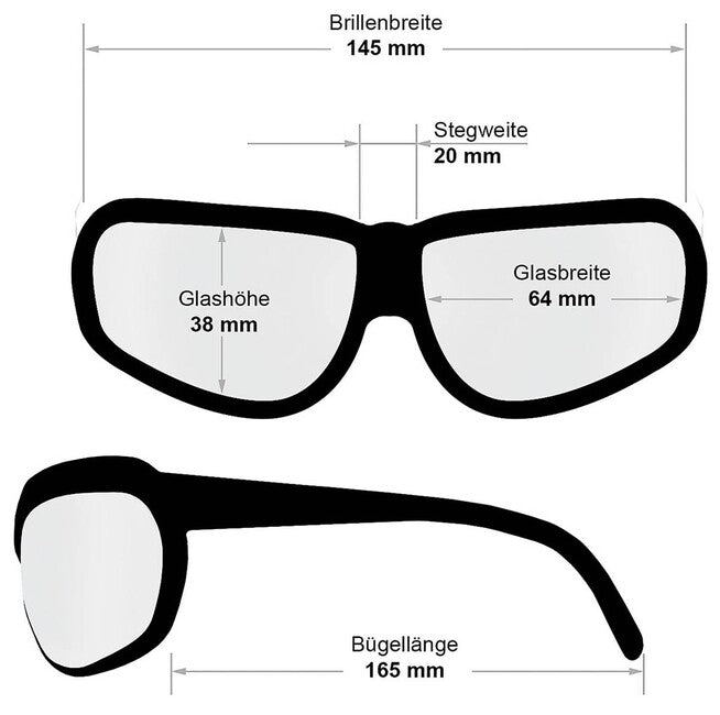 KHS Military Sport Glasses, Smoke