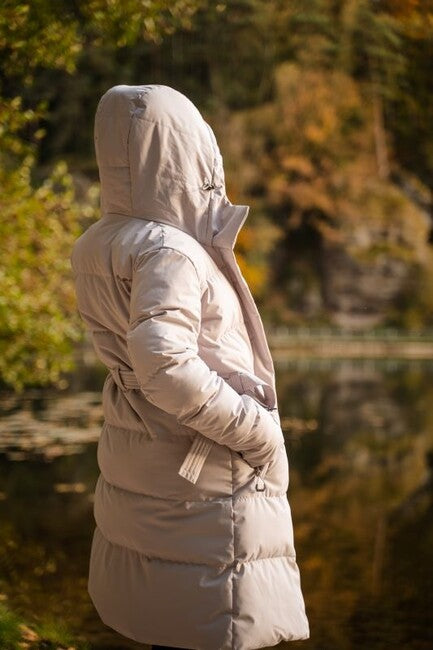 HUSKY Women's Hardshell Quilted Jacket Nerine, Beige