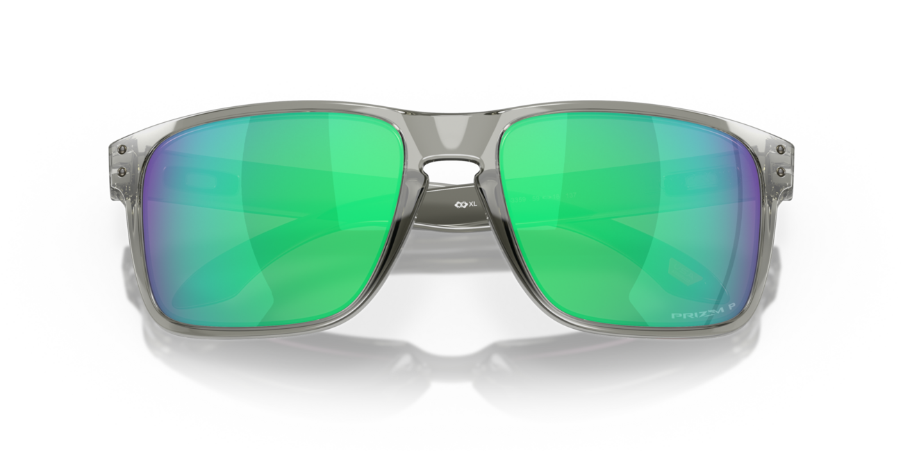 Oakley Holbrook XL Sunglasses, Grey Ink Frame, Prizm Jade Polarized Lenses, 59