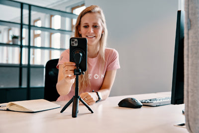 Fidlock Smartphone Holder Tripod 2in1, Black