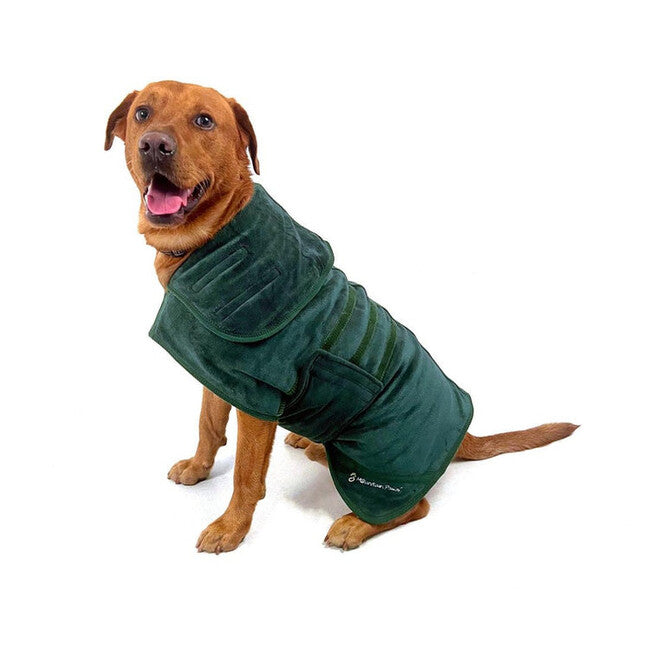 Mountain Paws Dog Robes Extra Large, Green
