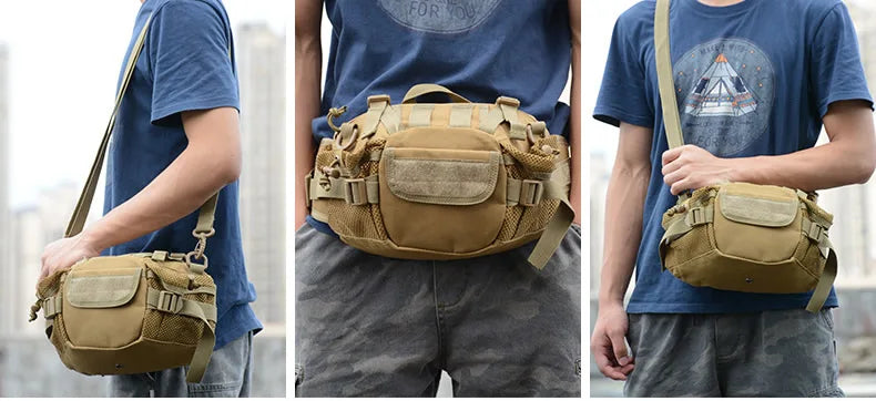 Dragowa Tactical Sierra 7 L Hip Bag, Green