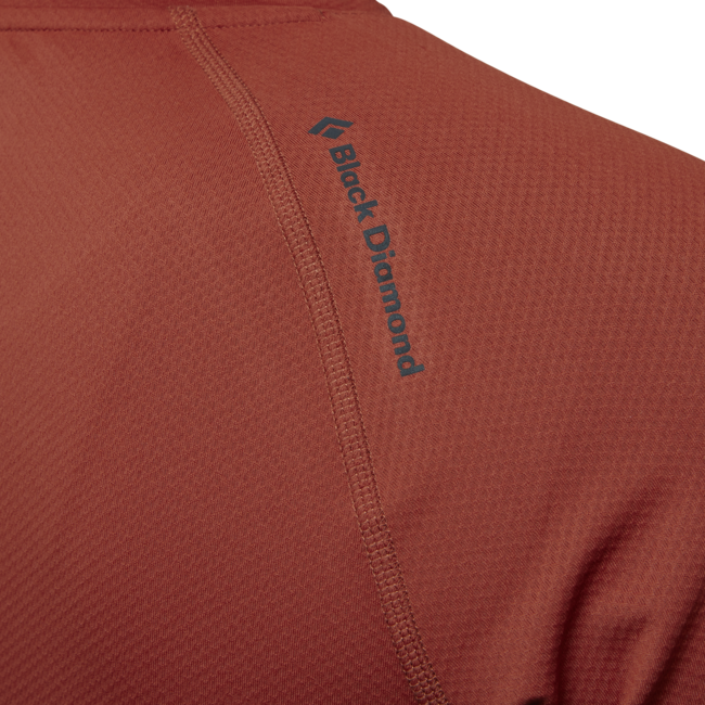 Black Diamond Alpenglow Crew Long Sleeve T-Shirt Men's, Burnt Sienna