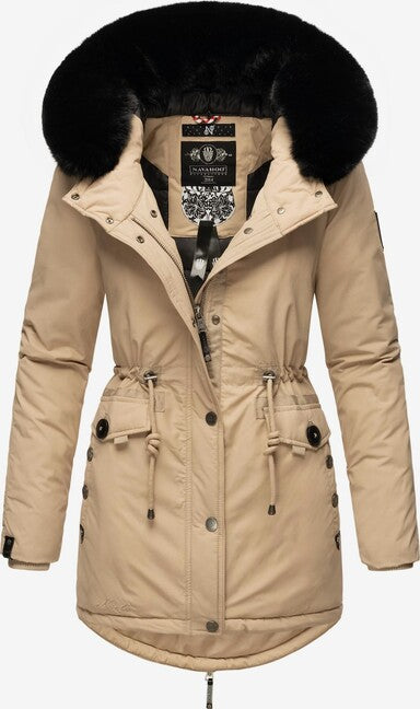 Navahoo Women's Winter Parka Sweety Deluxe, Taupe