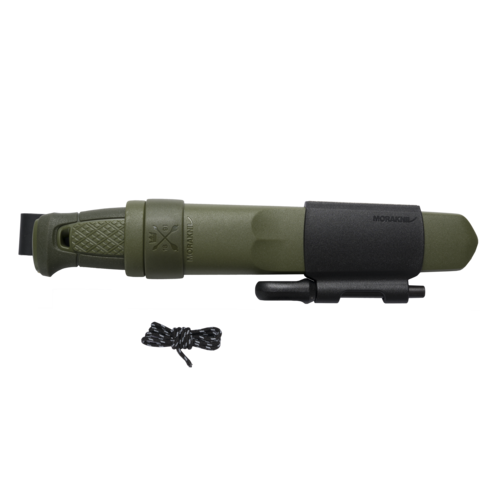 Morakniv Kansbol Outdoor Knife with Survival Kit, Green