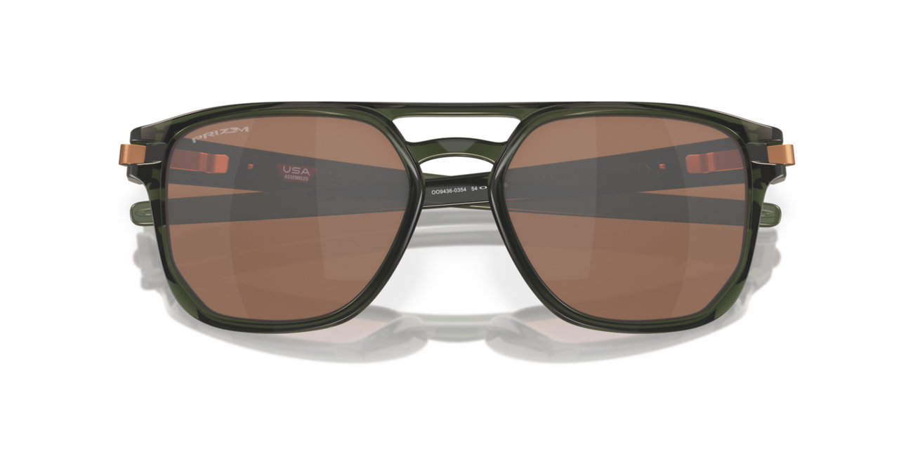 Oakley LATCH BETA Sunglasses, Olive Ink Frame, Prizm Tungsten Lenses, 54