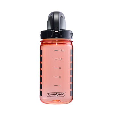 Nalgene Grip-n-Gulp Sustain Water Bottle 0.35L, Orange Tiger