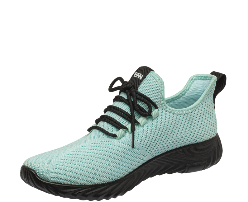 Bennon Nexo Low Sneakers, Turquoise/Black