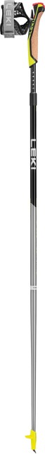 LEKI Nordic Walking Poles Speed Pacer Vario, Light Anthracite-Black-Neon Yellow