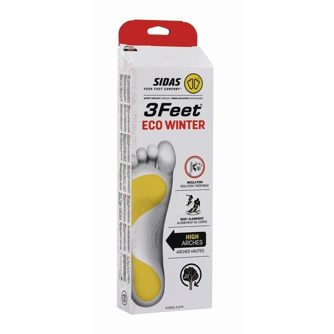 Sidas 3Feet Eco Winter High Insoles with Support