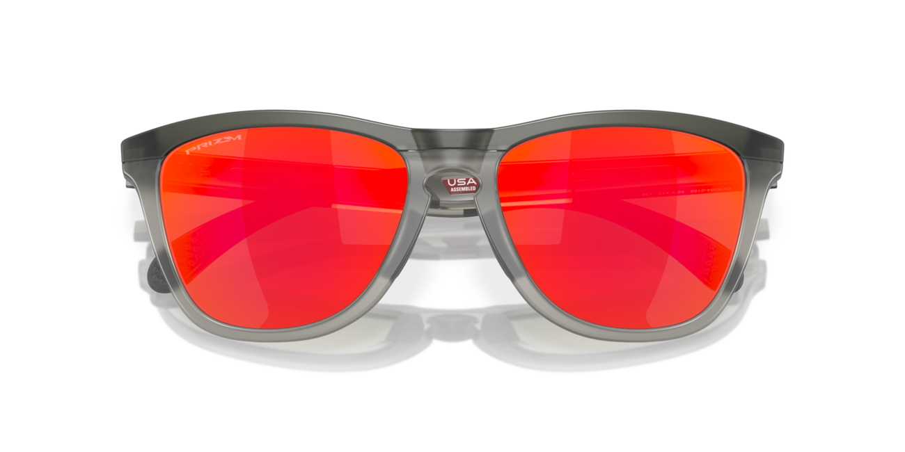 Oakley Slnečné okuliare FROGSKINS RANGE s rámom Matte Grey Smoke/Grey Ink a so sklíčkami Prizm Ruby 55