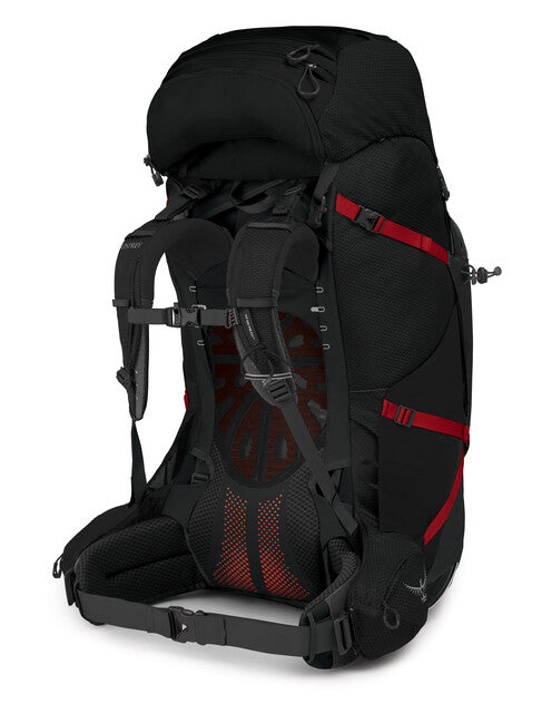 Osprey Aether Plus 100 Backpack, Black