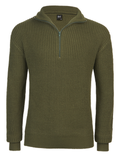 Brandit Marine Troyer pulover, olivno zelen