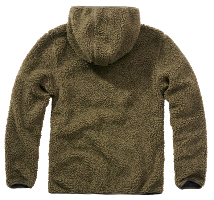 Brandit Teddyfleece Worker Pullover, Olive
